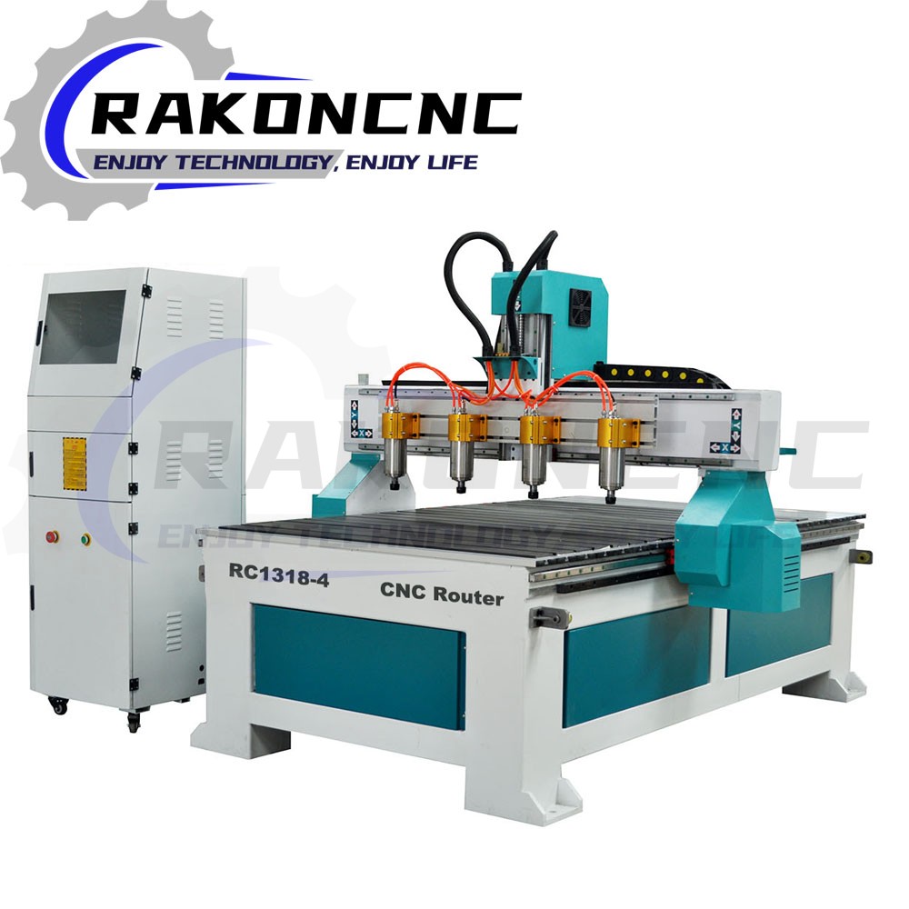 Four heads CNC Router